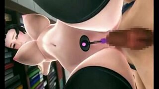 Aoi បានប Ecchi ការងារនៅហាង